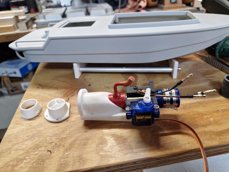 Der Hechtrumpf und Jetantrieb aus dem 3D-Drucker 