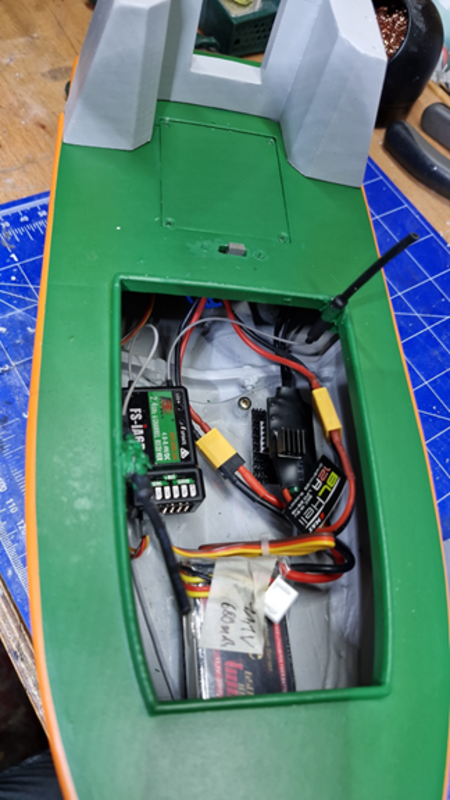 Die Hecht mit Steuerungseinbau