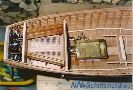 La Moette, Dampfbarkasse mit 2 Zylinder- Dampfmaschine (1996-1997)