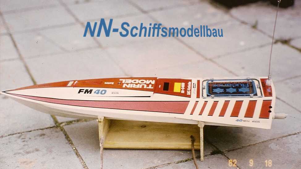 Rennboot der 1,8 ccm Klasse (1985)