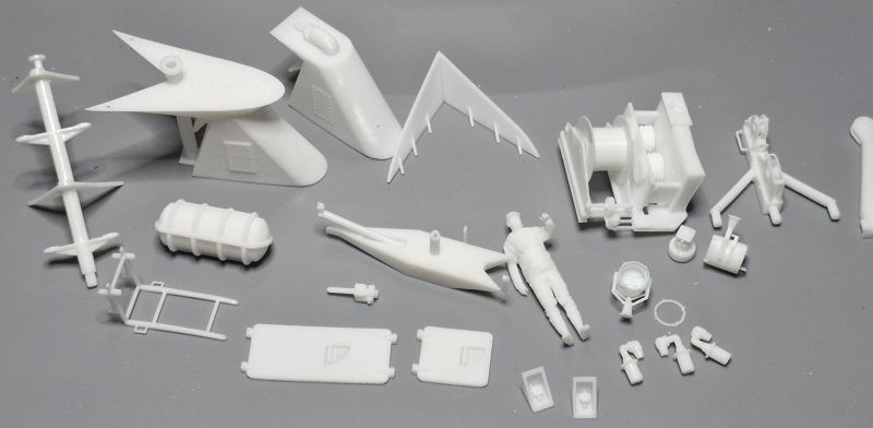 3D-Druck der Kleinteile für den Aufbau
