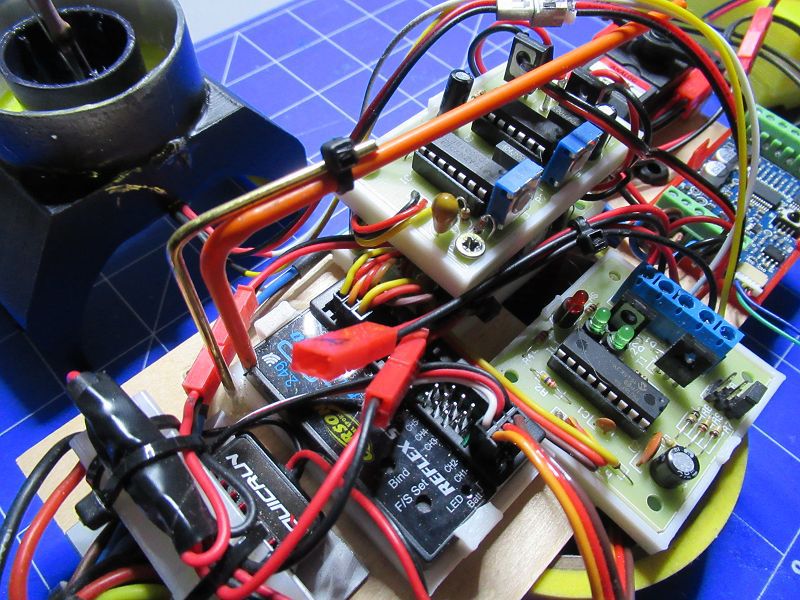 Blick auf das Einbaumodul