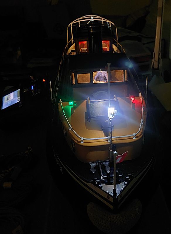 Bugansicht mit Beleuchtung