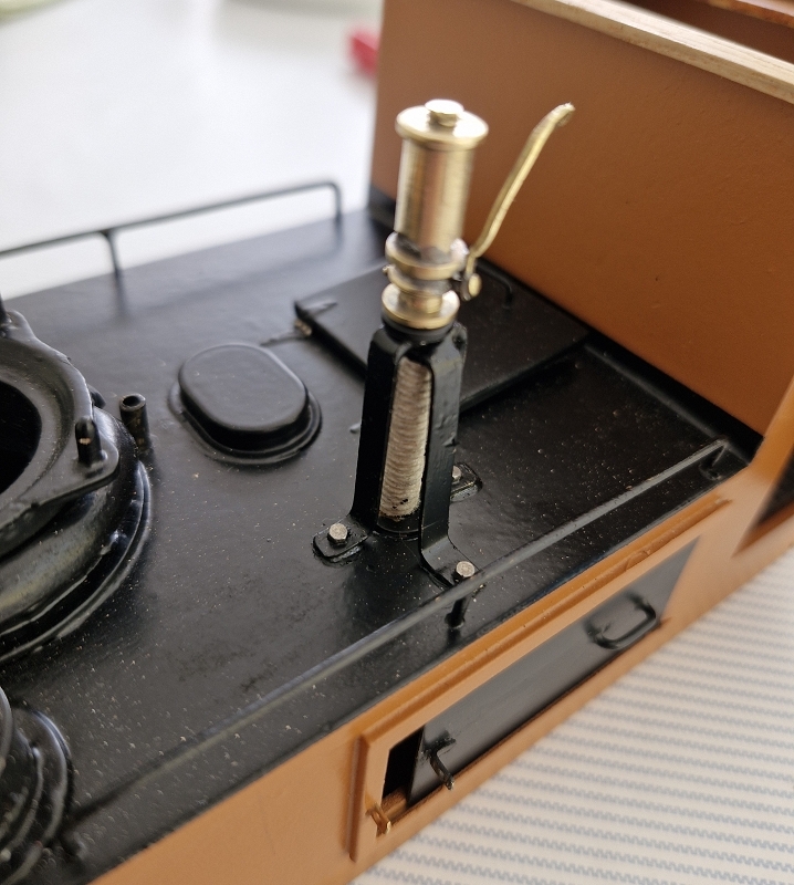 Dampfpfeife Lackiert