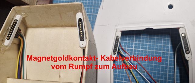 Magnetgoldkontakte Aufbau - Deck