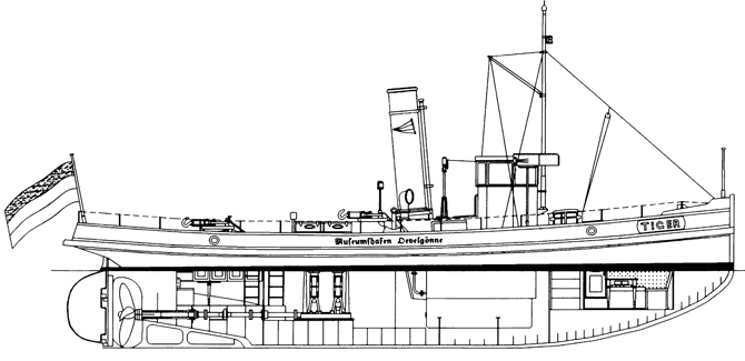 Stand ~ 1990, Mast vorm Führerstand und Dampfpfeife hochgesetzt